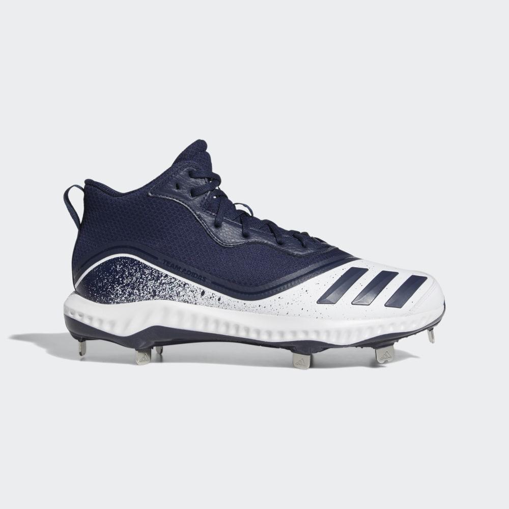 Tenisi Adidas Icon V Bounce Mid Barbati Romania - Albi/Bleumarin G28272